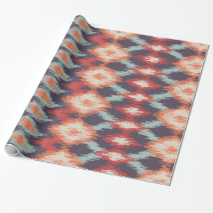 Boho schickes Stammes- Muster-Packpapier Geschenkpapier