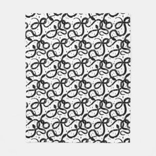 Boho Schlangen Fleecedecke