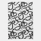 Boho Schlangen Geschirrtuch (Vertikal)