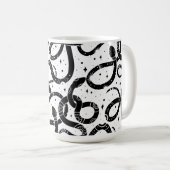 Boho Schlangen Kaffeetasse (VorderseiteRechts)