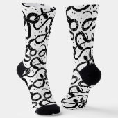 Boho Schlangen Socken (Gewinkelt)