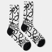 Boho Schlangen Socken (Rechts)