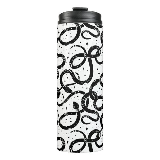 Boho Schlangen Thermosbecher (Vorderseite)