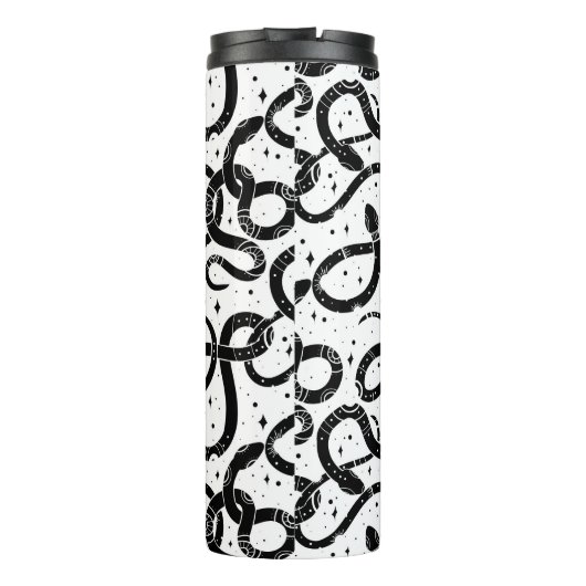 Boho Schlangen Thermosbecher (Rückseite)