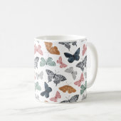 Boho-Schmetterling-Küchenaccessoires Kaffeetasse (VorderseiteRechts)