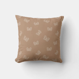 Boho-Schmetterling Moderne Baby Mädchen Neutral Be Kissen