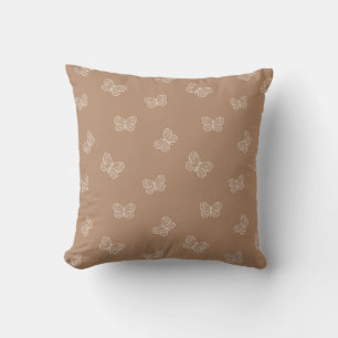 Boho-Schmetterling Moderne Baby Mädchen Neutral Be Kissen