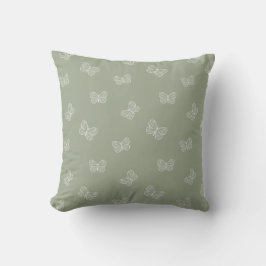 Boho-Schmetterling Moderne Baby Mädchen Neutral Sa Kissen