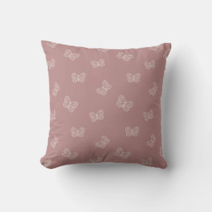 Boho Schmetterling Moderne Baby Mädchen Stumpfes R Kissen