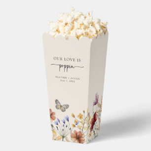 Boho-Schmetterling-Popcorn Geschenkschachtel