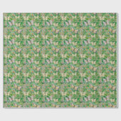 Boho-Schmetterlinge Boho-Stil-Muster Geschenkpapier (Flach)