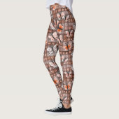 Boho-Schmetterlinge Boho-Stil-Muster Leggings (Links)