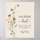 Boho Schnuller Hunter Poster (Vorne)