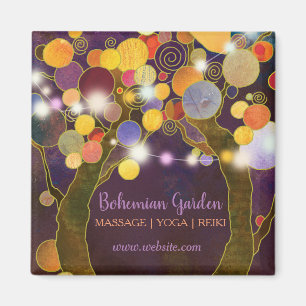 Boho Schnur beleuchtet Liebe-Baum-Geschäft Magnet
