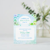 BOHO Schönheit! Einladung von Bridesmaid Luncheon  (Stehend Vorderseite)