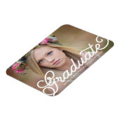 Boho Script Abschluss Magnet (Linke Seite)
