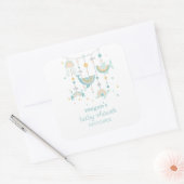 Boho Sea Animal Square Stickers (Umschlag)