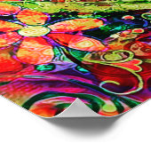 Boho Seien Sie selbst Inspirationsquelle für Zitat Poster (Ecke)