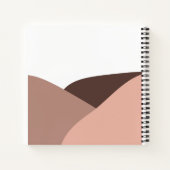 Boho Self Care Therapy Mindfulness Notebook Notizblock (Rückseite)