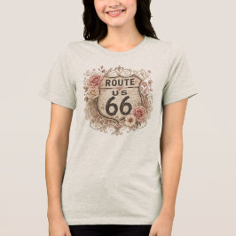 Boho Shabby Chic Mother Road Bekleidung Tri-Blend Shirt