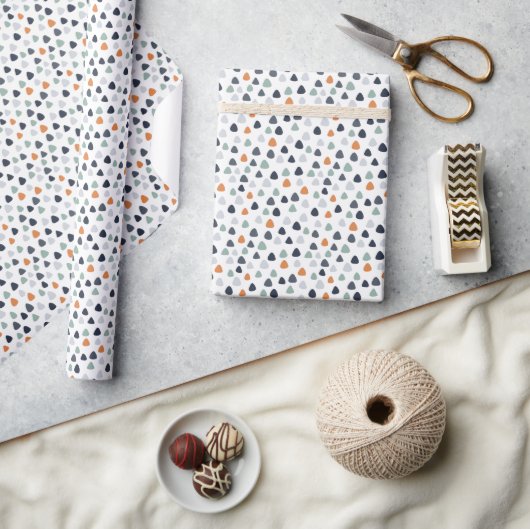 Boho Shapes Baby Geschenkpapier (Kunsthandwerk)