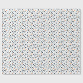 Boho Shapes Baby Geschenkpapier (Flach)