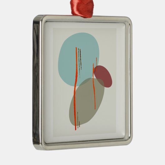 Boho Shapes Ornament Aus Metall (Rechts)