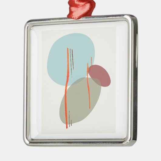 Boho Shapes Ornament Aus Metall (Links)