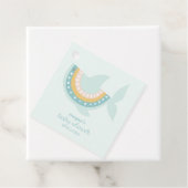 Boho Shark Baby Shower Geschenkanhänger (Beispiel)