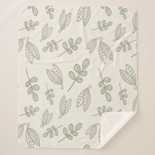 Boho Sherpadecke (Vorderseite)