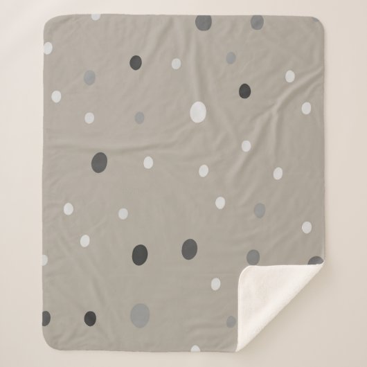 Boho Sherpadecke (Vorderseite)