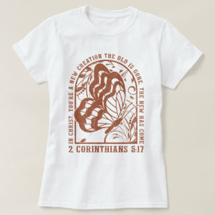 Boho Sie sind eine neue Schöpfung Christliches Geb T-Shirt