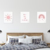 Boho Sie sind mein Sonnenbrunnen Bilderwand Sets (Schlafzimmer)