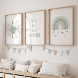 Boho Sie sind mein Sonnenbrunnen Bilderwand Sets