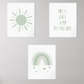 Boho Sie sind mein Sonnenbrunnen Bilderwand Sets (Vorderseite)