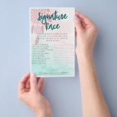 Boho Signature Race Baby Showspiel Flyer (Handgriff)