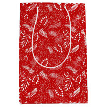 Boho Simple Blätter Weihnachten