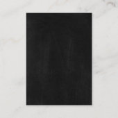 Boho Sinti und Roma Amethyst Crystal Earring Holde Visitenkarte (Rückseite)