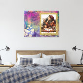*~* Boho Sinti und Roma Frau A100 Psychische Karte Leinwanddruck (Insitu (Schlafzimmer))