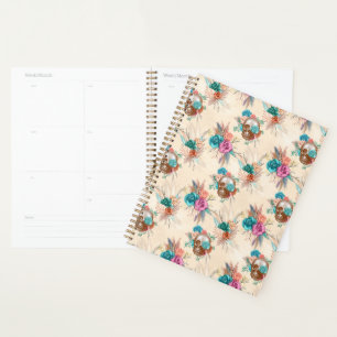 Boho Skull Serie Design 3 Planer