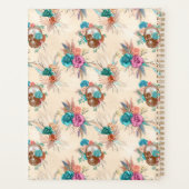 Boho Skull Serie Design 3 Planer (Rückseite)