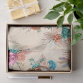 Boho Skull Serie Design 3 Seidenpapier (Geschenk)