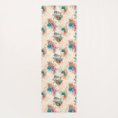 Boho Skull Serie Design 3 Yogamatte (Rückseite)