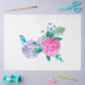 Boho Skull und Blume Serie Design 13 Seidenpapier (Basteln)