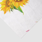 Boho Skull und Blume Serie Design 5 Seidenpapier (Ausschnitt)