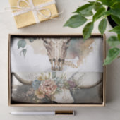 Boho Skulls Seidenpapier (Geschenk)