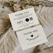 Boho Small Business Danke Karte,