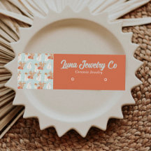 Boho Snowmen Jewelier Business Card