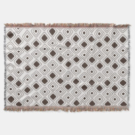Boho Soft Neutral Tribal Geometric Aztec Muster Decke