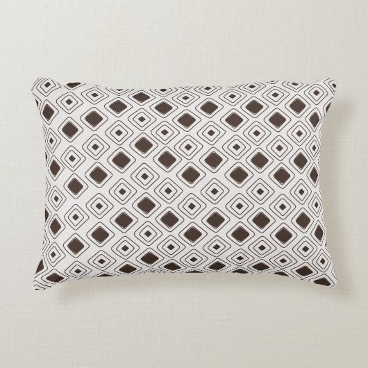 Boho Soft Neutral Tribal Geometric Aztec Muster Dekokissen (Vorderseite)